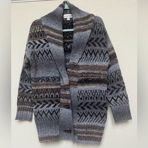 Knox Rose Cozy Cardigan Sweater, XS